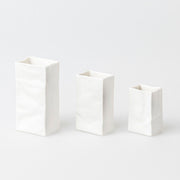 3 Mini Vases - Sac froissé - Räder