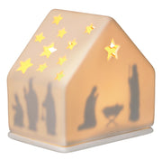 Photophore Maison - Crèche étoilée