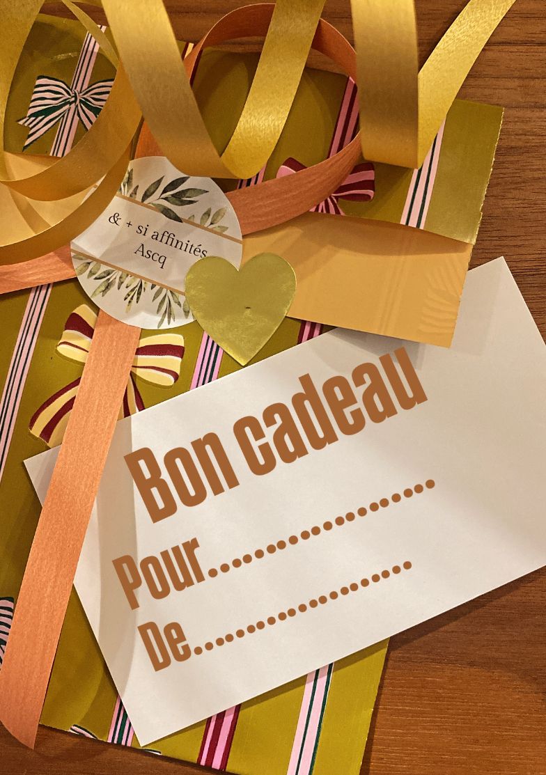 Carte cadeau &+ si affinités