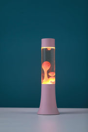 Lampe à lave monocolore - Rose - I-Total