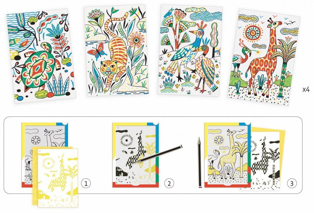 Papier Carbone "Aux Alentours" - Djeco