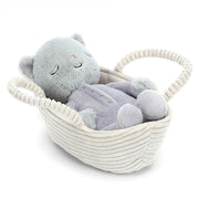 rock a bye kitten jellycat chaton dans son panier